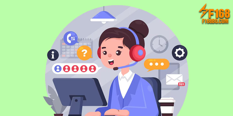Liên hệ bộ phận chăm sóc khách hàng F168 để xử lý khi F168 bị chặn