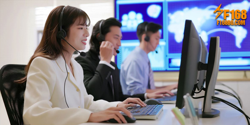 Liên hệ bộ phận hỗ trợ để giải quyết vấn đề liên quan đến bảo mật F168